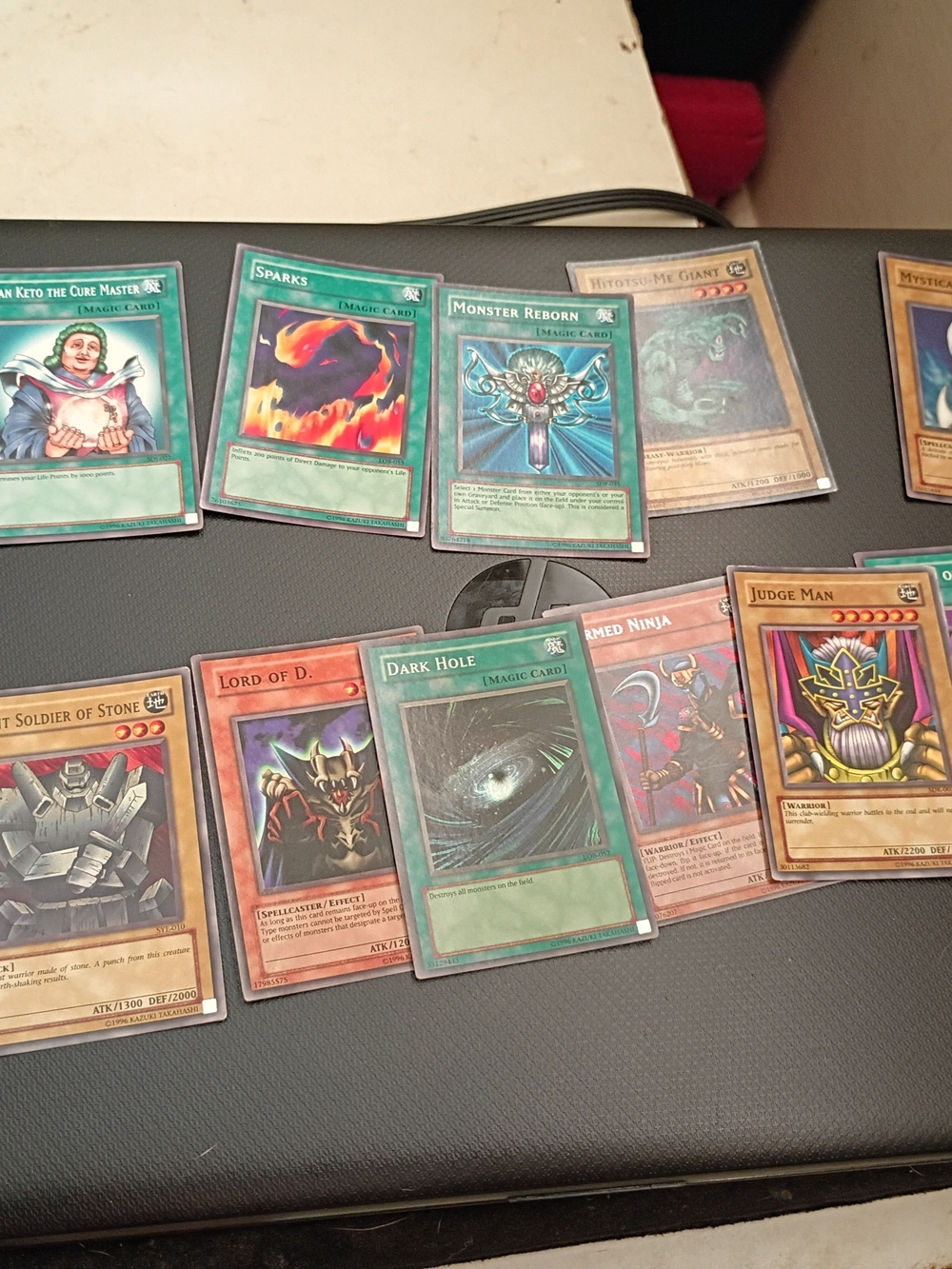 12 Yu-Gi-Oh! Cards